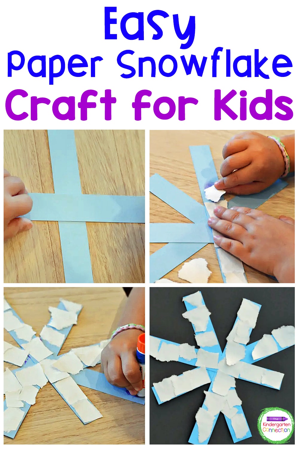Super Easy Paper Snowflake Craft: Winter Activities for Kids